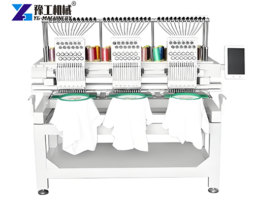 3 head embroidery machine