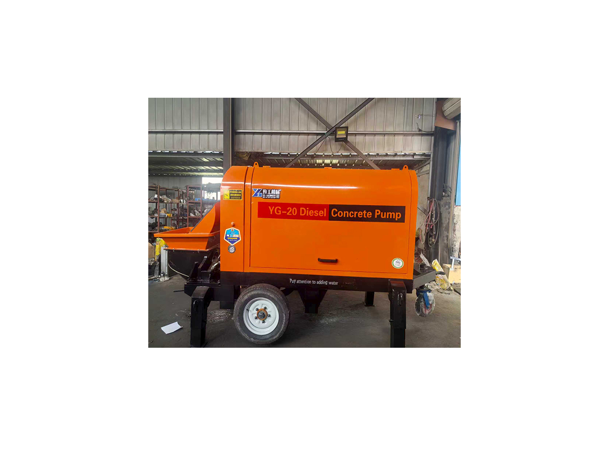 YG Machinery concrete delivery pump
