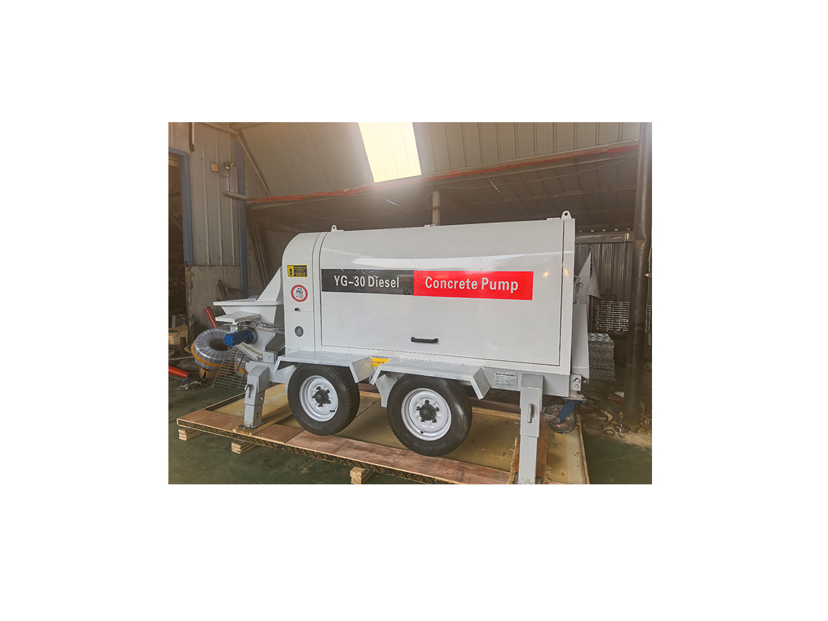 YG Machinery concrete pump trailer for sale