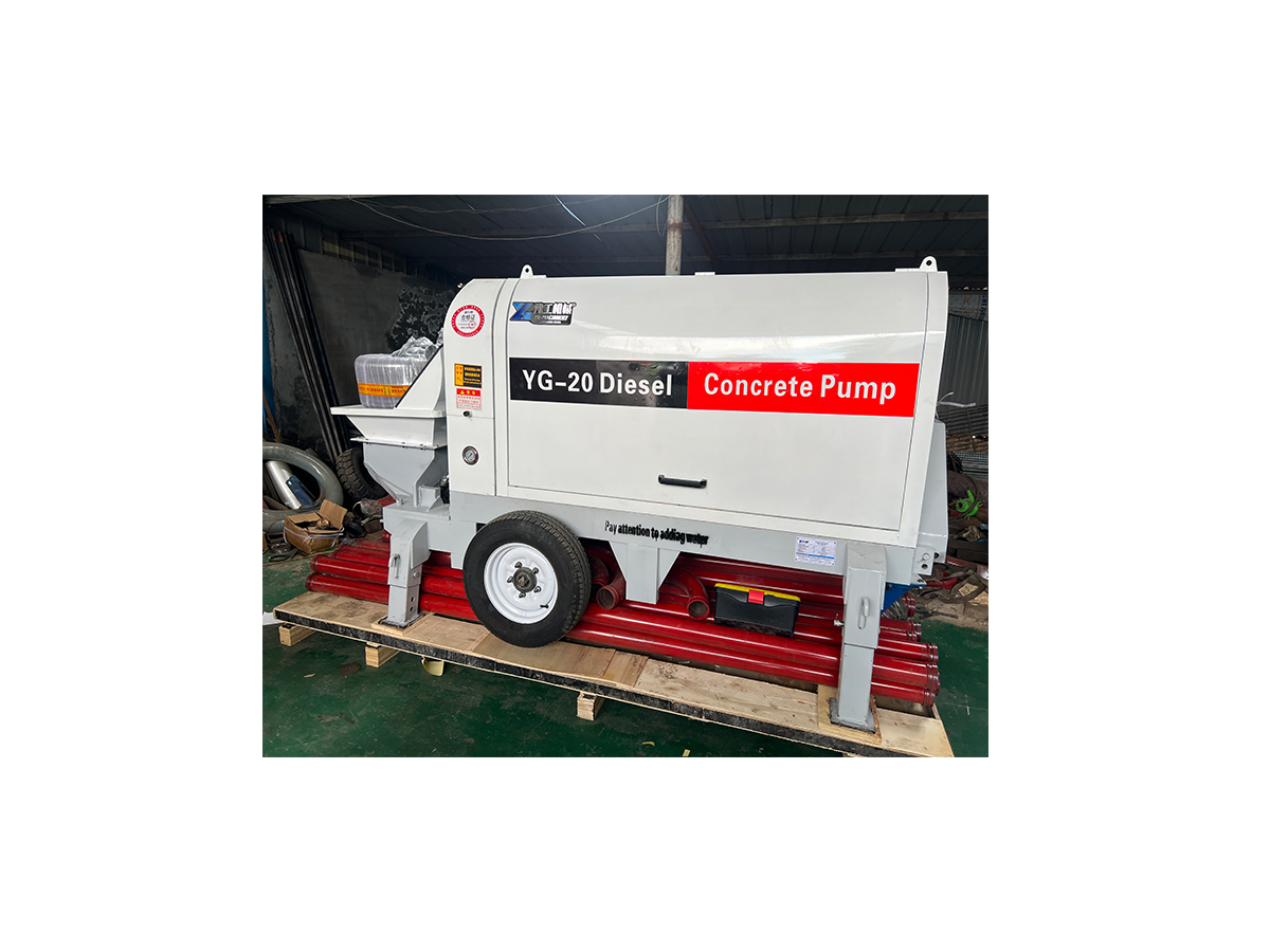 YG Machinery portable concrete pump for sale