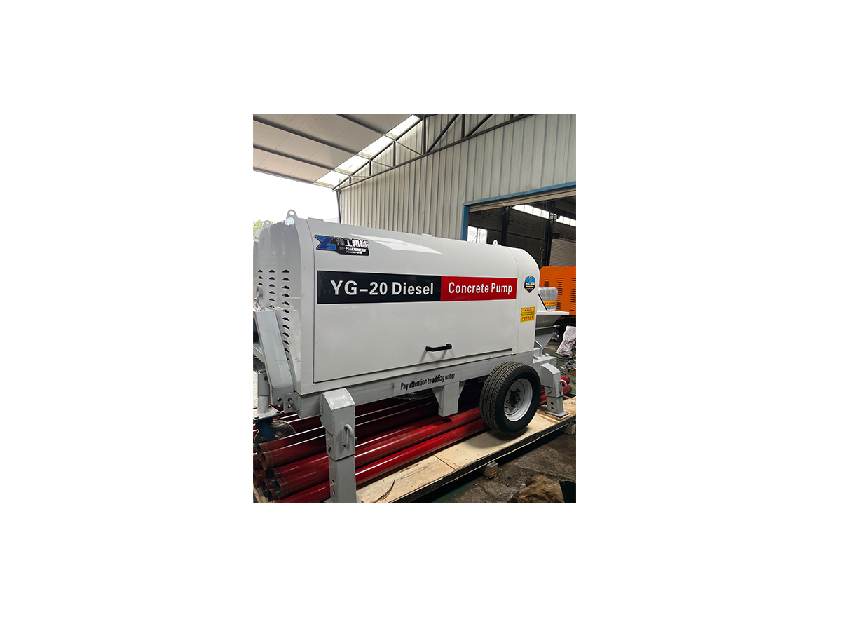 YG Machinery small concrete pump machine