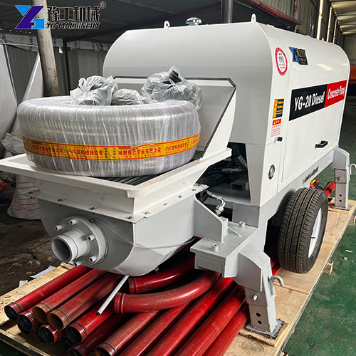 YG portable concrete pump for sale
