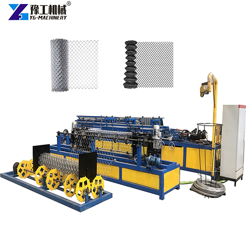 chain link fence machine