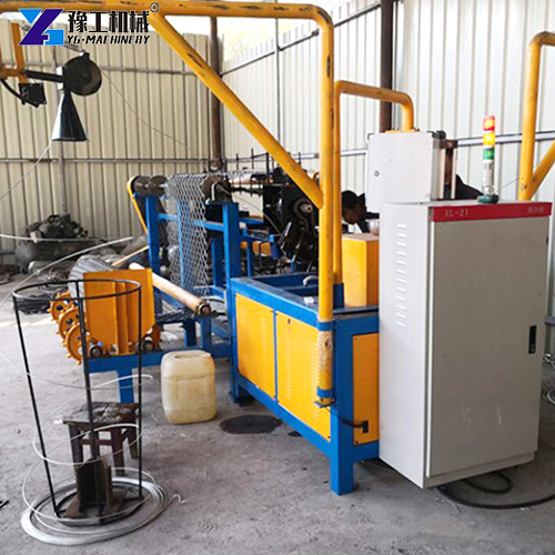 chain link fence making machine