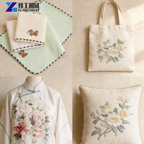 commercial computerized embroidery machine's effect