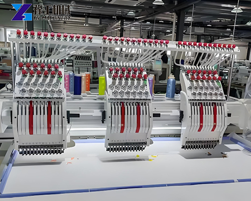 computerized industrial embroidery machine