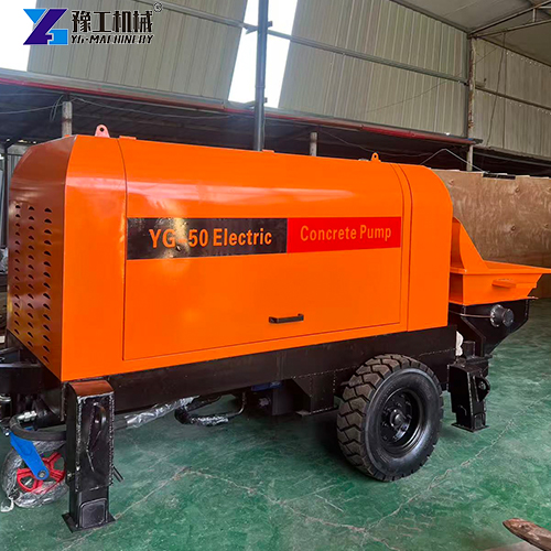 concrete delivery pump
