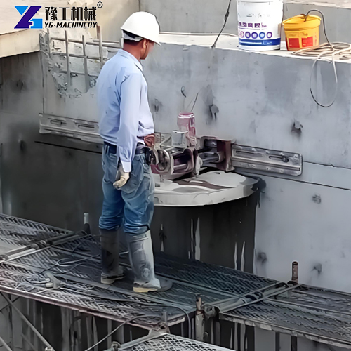 concrete wall cutting saw application