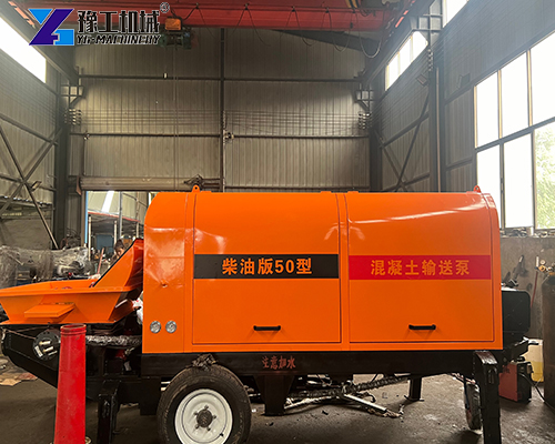 diesel portable concrete pump