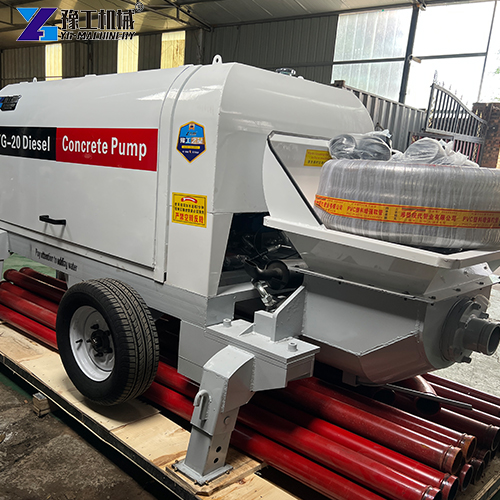 portable concrete pumping machine
