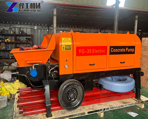 reliable concrete delivery pump