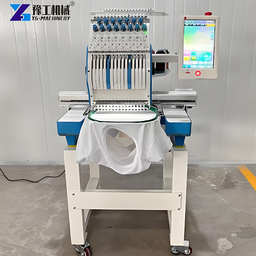 single head commercial embroidery machine