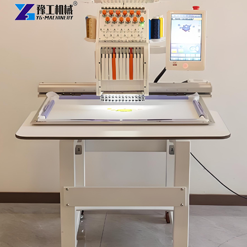 single head computer embroidery machine