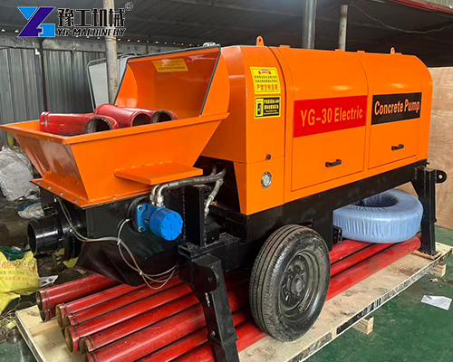 small concrete pump machine from YG
