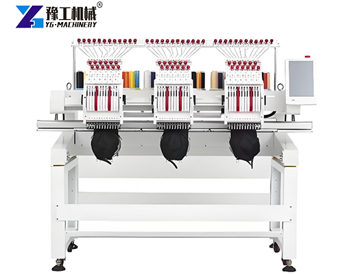 three head embroidery machine from YG