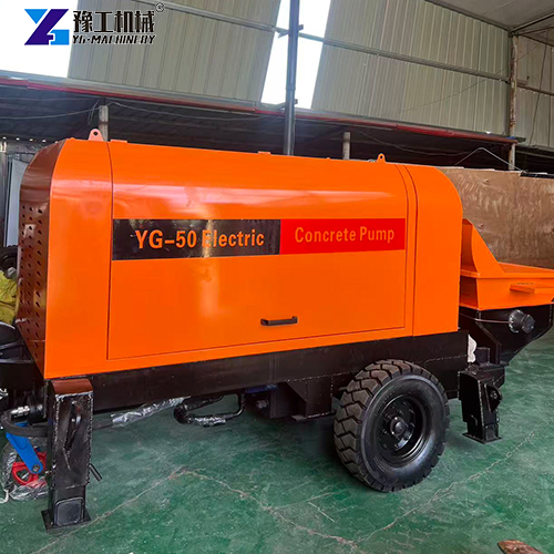 tow behind concrete pump