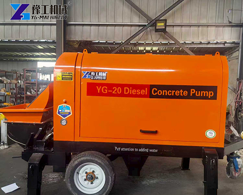 towable concrete pump