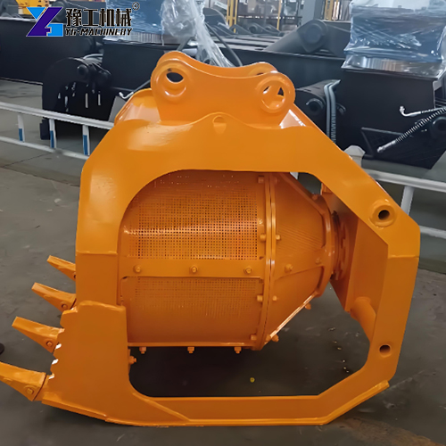 YG excavator screening bucket for sale
