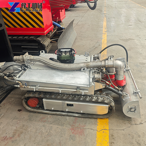 automated sludge dredging robot