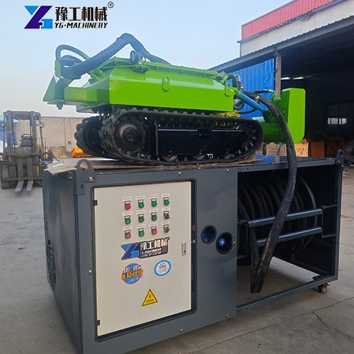 heavy-duty sludge dredging robot