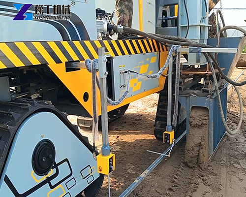 kerb paver machine