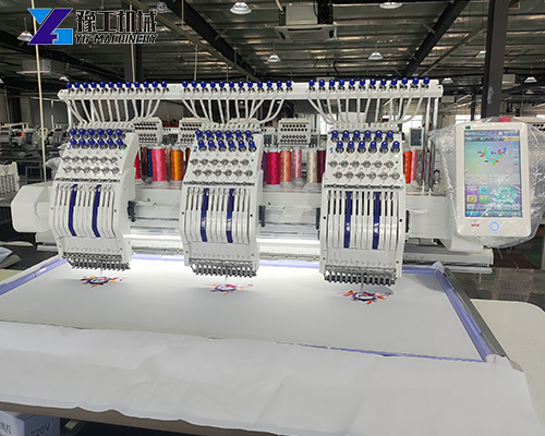 multi head computer embroidery machine manufacturer