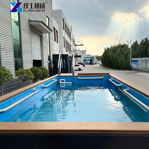 outdoor pool container