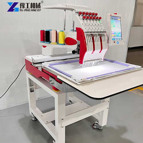 single head automatic computer embroidery machine