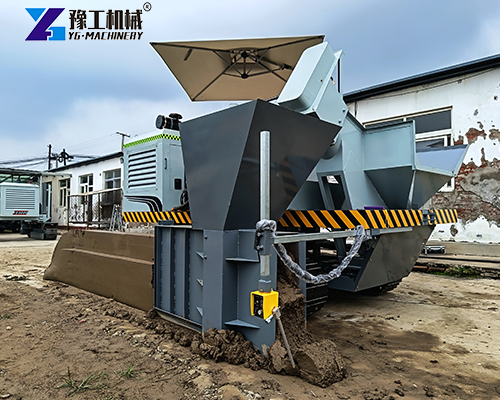 slipform curb machine in operation