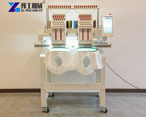 two head professional embroidery machine for sale