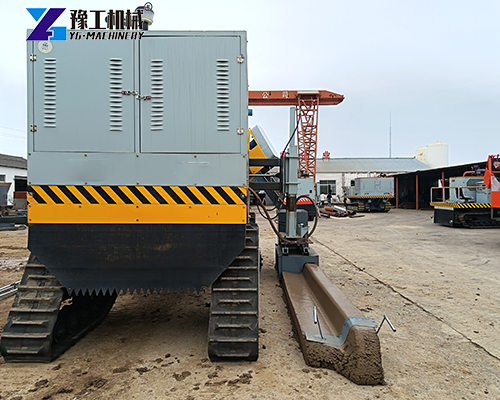 user friendly kerb paver machine