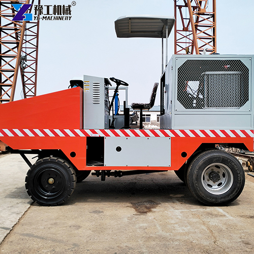 wheeled-type kerb making machine