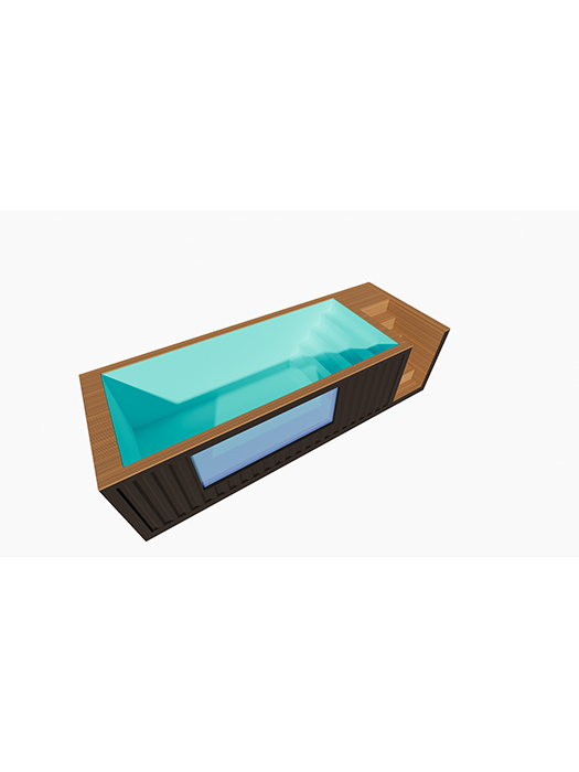 20ft prefab container pool