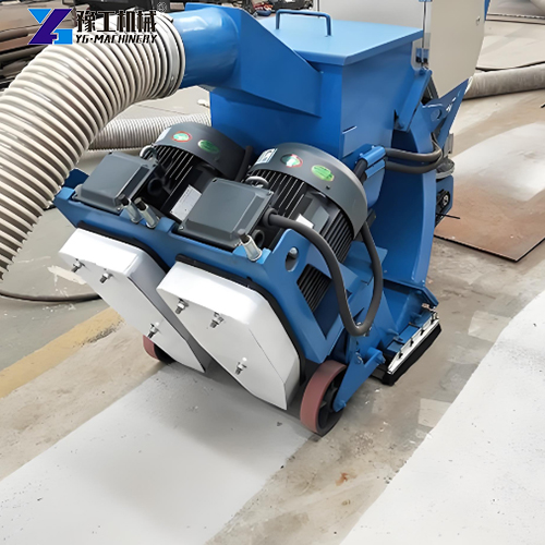 concrete floor shot blasting machine for surface treatment