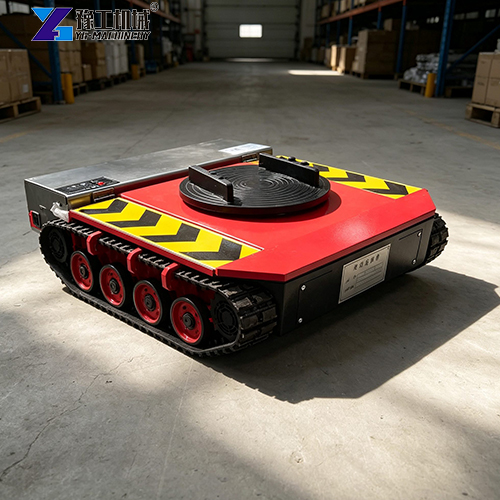 crawler-type heavy duty machine moving skate