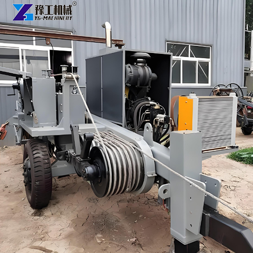 hydraulic cable puller machine