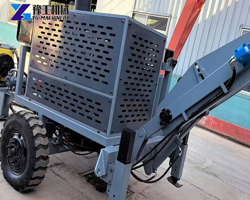 hydraulic cable pulling machine