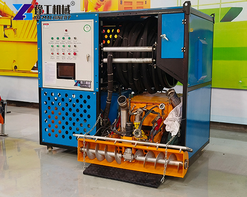 hydraulic dredging robot