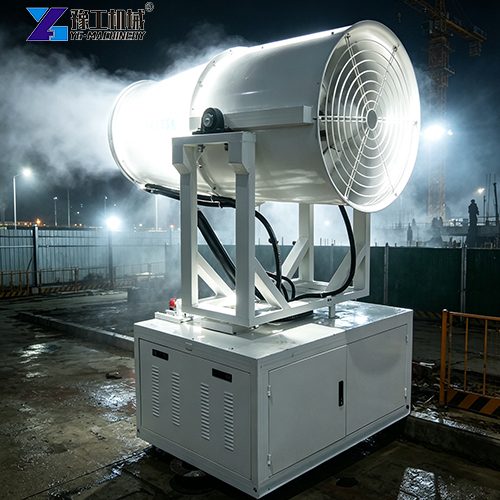 powerful mist cannon dust suppression