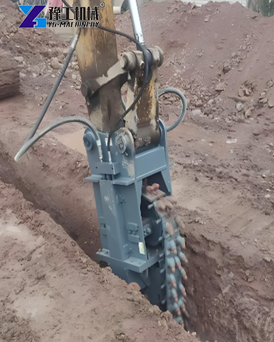 reliable chain cutter for excavator