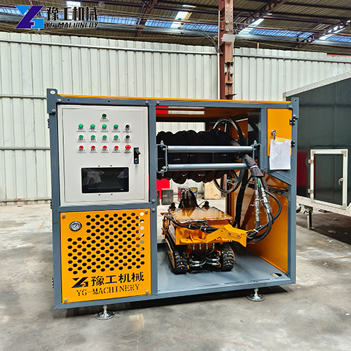 sludge transport robot