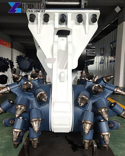 transverse type drum cutter machine