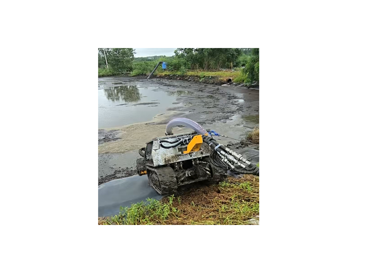 YG Machinery submersible dredging robot