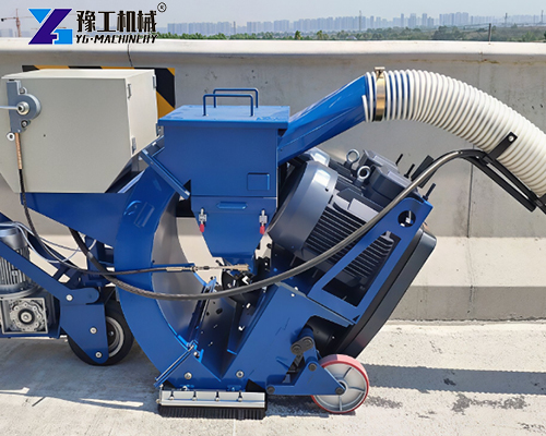 concrete blasting machine for surface preparation
