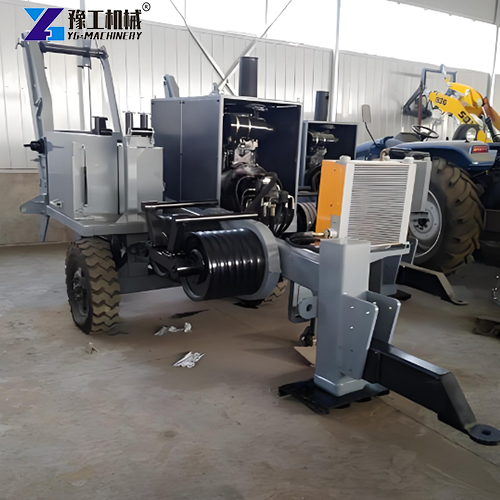 hydraulic cable pulling machine
