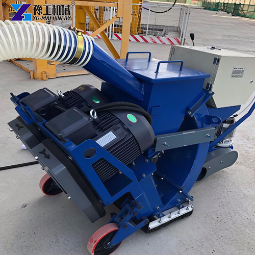industrial concrete floor shot blasting machine