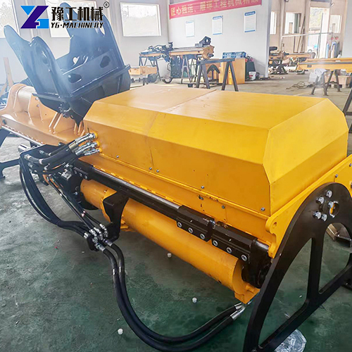 integrated drill splitter for excavator